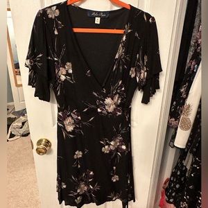 Floral Wrap Dress
